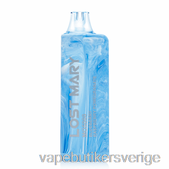 Vape Sverige Lost Mary Mo5000 Engångsblåbär Hallon Granatäpple